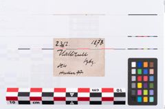 Etikett zu Bronzekopfschmuckring (NHMW-PRAE-002312)